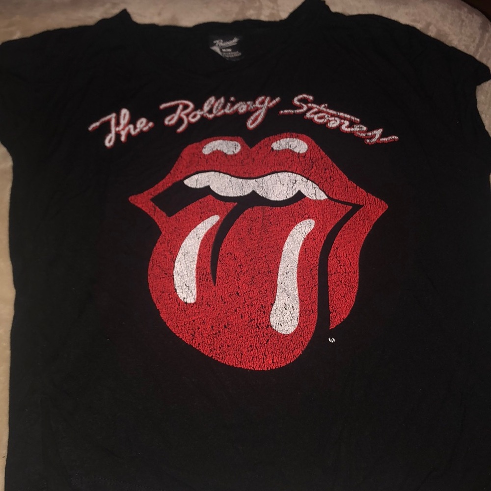 Women’s Rolling Stones Cropped Tee